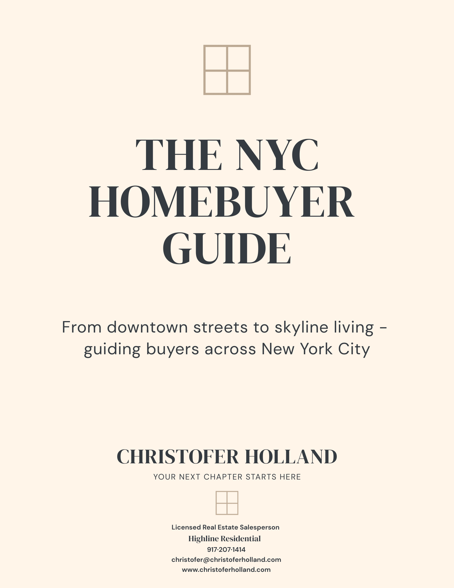The NYC Homebuyer Guide