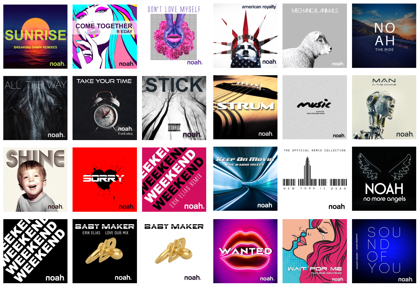 NOAH Music Releases Collection