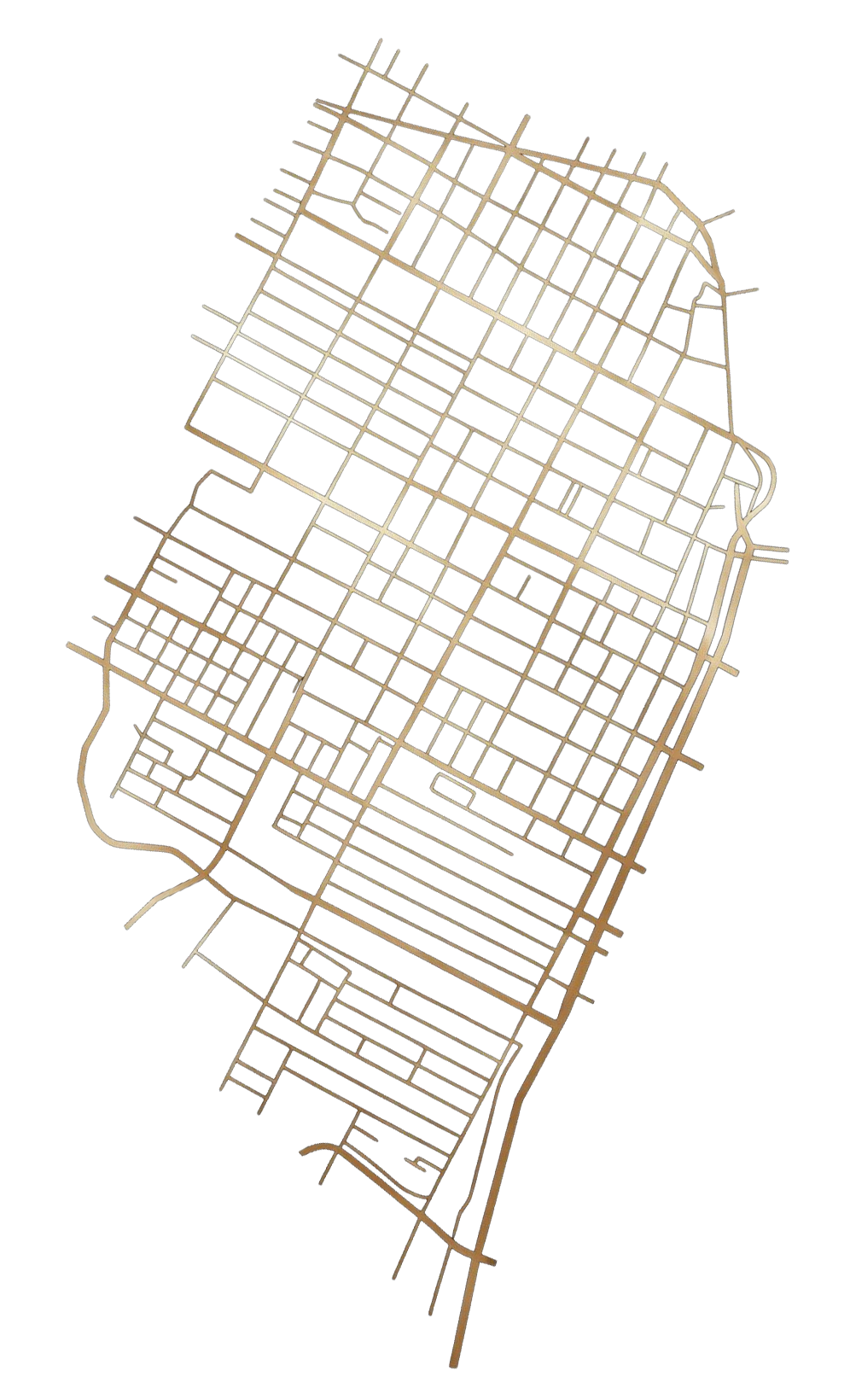 Tribeca neighborhood map